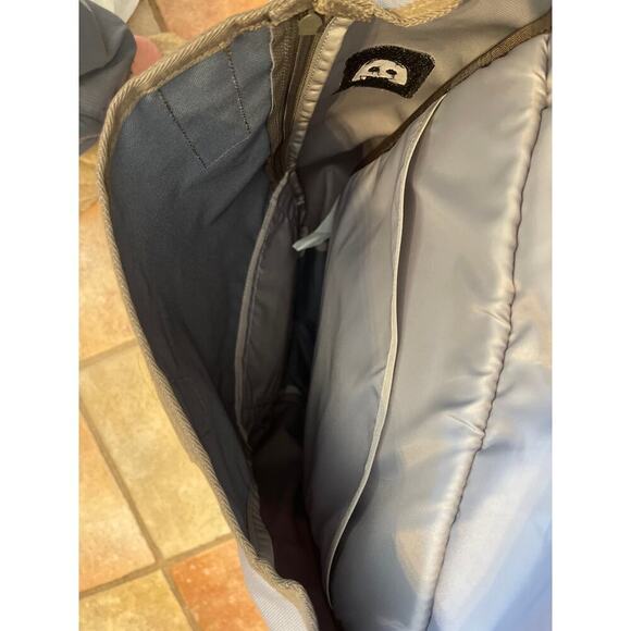 TIMBUKTU 2 DISCORD COMPUTER TRAVEL BACKPACK GRAY TAN